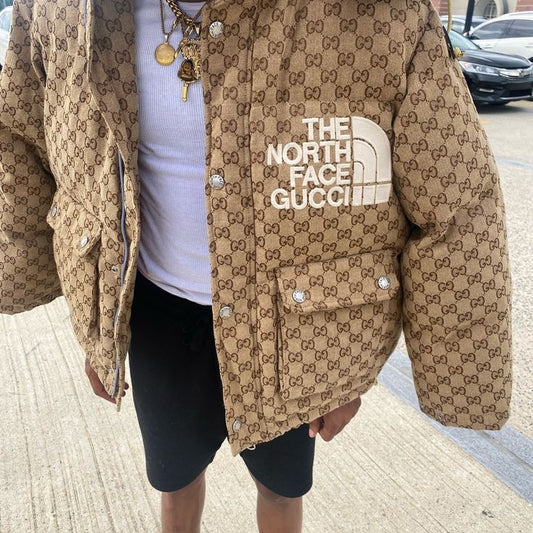 North Face X Gucci Puffer Winter Coat