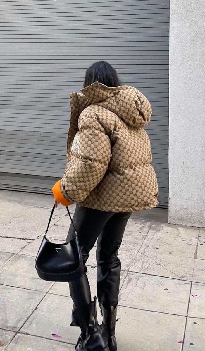 North Face X Gucci Puffer Winter Coat